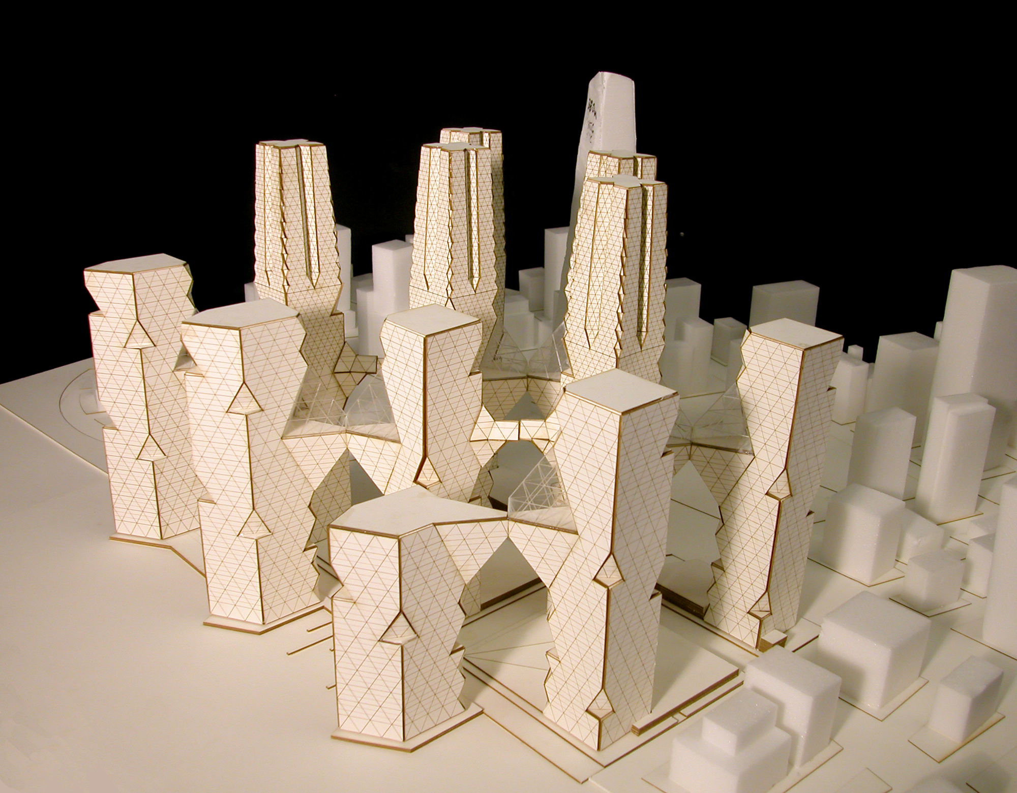 Diagrid Scheme Model